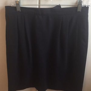 Skirt navy blue size 12 Liz Claiborne petite